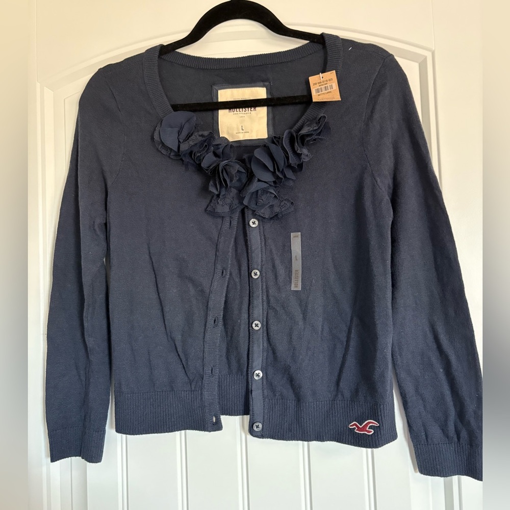 Hollister Girl’s Navy Cardigan